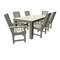 Highwood Usa Lehigh 7pc Rectangular Outdoor Patio Furniture Dining Set 84 x 42 AD-ST7LH1CO5AA-HGR - alternate 1
